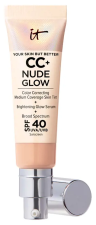 Cc+ Nude Glow Base Leve FPS 40 Neutra Média 32 ml