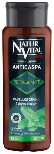 Shampoo Refrescante Anticaspa Cabelos Oleosos 300 ml