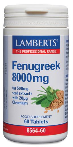 Fenugreek 8000 mg 60 Cápsulas