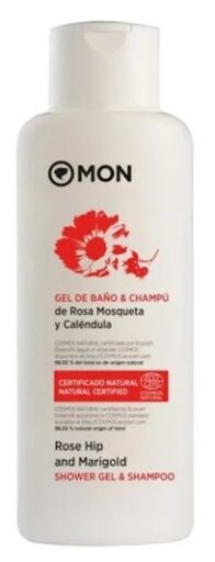 Gel e Shampoo Rosa Mosqueta e Calêndula 750 ml