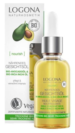 Óleo Facial Nutritivo Abacate &amp; Incha 30 ml