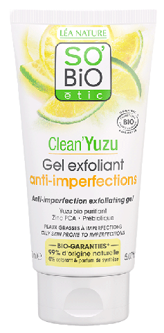 Clean Yuzu Gel Esfoliante Anti Imperfeições 150 ml