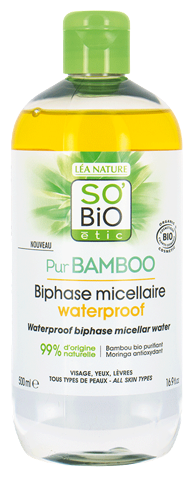 Água Micelar Bifásica Pur Bamboo 500 ml