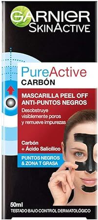 Pure Active Máscara Anti Cravo Peel Off 50 ml