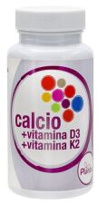 Cálcio + Vitamina D3 + Vitamina K2 Plantis 60 Cápsulas