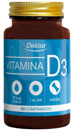 Vitamina D3 60 comprimidos