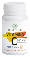 Vitamina C 500 mg 30 Cápsulas