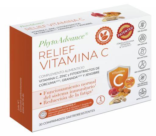 Alívio Vitamina C 30 Cápsulas