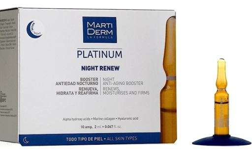 Ampolas Platinum Night Renew