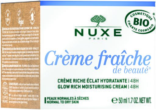 Crème fraîche de beauté® Creme Hidratante Rico 48H 50 ml