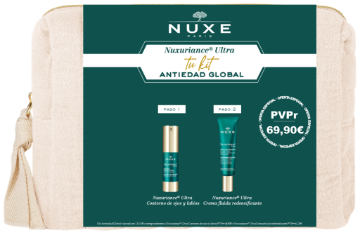 Nuxuriance Ultra Kit Antienvelhecimento Global Day Pele Normal 2 Peças