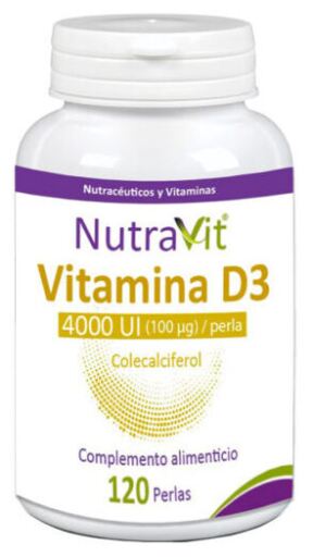 Vitamina D3 120 Pérolas