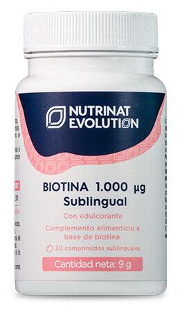 Biotina 30 comprimidos sublinguais