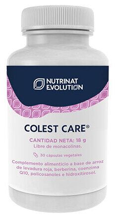 Colest Care 30 Cápsulas Vegetais