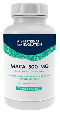 Maca 500 Mg 60 Cápsulas Vegetais