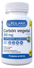 Carvão Vegetal 300 mg 50 Cápsulas