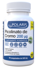 Picolinato de cromo 200 mg 50 comprimidos