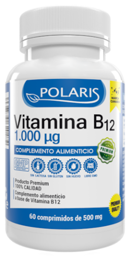 Vitamina B12 1000mcg 60 comprimidos.