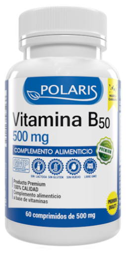 Vitamina B50 500 mg 60 comprimidos