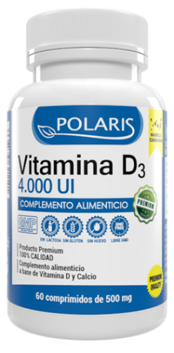 Vitamina D3 4000Ui 60 comprimidos