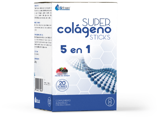 Super Colágeno 5 em 1 Sticks