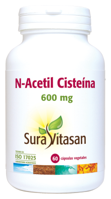 N-Acetil-Cisteína 60 Cápsulas