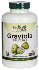 Fruta Graviola 10:1 180 Cápsulas