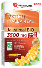 Geleia Real Forte 3500 mg 10 Ampolas