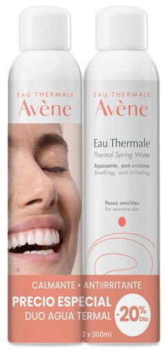 Eau Thermale Spray Calmante Anti-irritante 2 x 300 ml