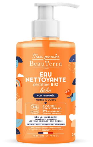 Água de Limpeza Bio Baby sem Perfume 750 ml