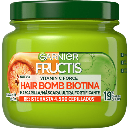 Fructis Hair Bomb Biotina Máscara Ultra Fortificante 320 ml