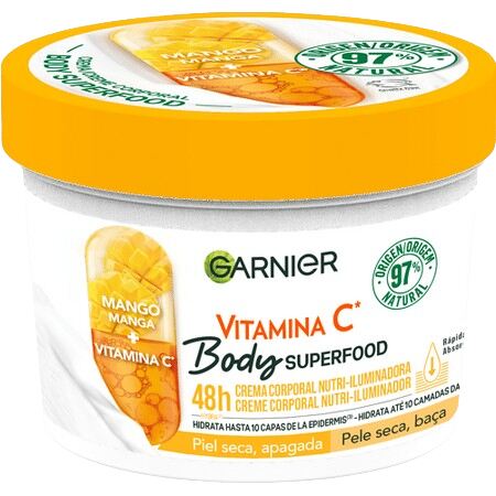 Body Superfood Nutri Creme Corporal Iluminador 380 ml