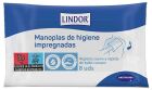 Lindor Luvas de Higiene Impregnadas 8 Unidades