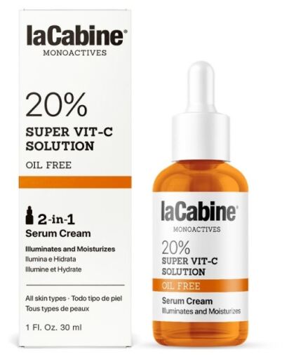 Monoativos 20% Supervit C Solução Creme Soro 30 ml