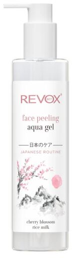 Rotina japonesa Peeling facial Aqua Gel 250 ml