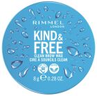 Kind &amp; Free Fixador de Sobrancelhas 001 Transparente 8 gr