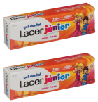 Junior Gel Dental Morango 2 x 75 ml