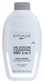 Gel de banho Urban Swing Masculino 2 em 1 600 ml