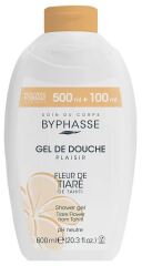 Plaisir Gel de banho Flor Tiaré 600 ml