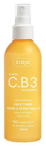 Spray toner facial vitamina C.B3 niacinamida 190 ml