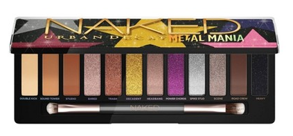 Paleta de sombras Naked Metal Mania 1 unidade