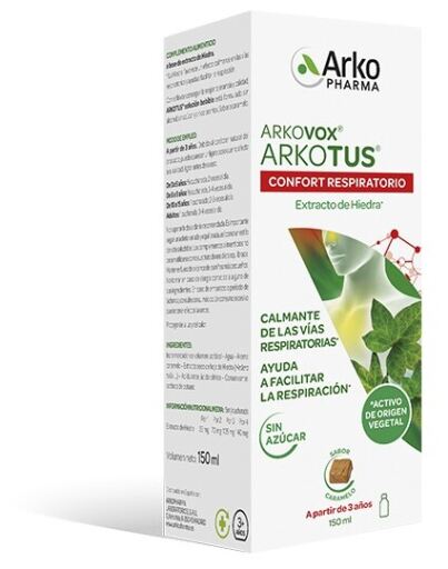 Xarope de Extrato de Hera Arkotus 150 ml