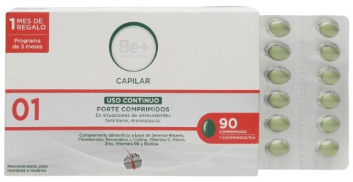 Med Anti-Queda de Cabelo Uso Contínuo 90 Comprimidos