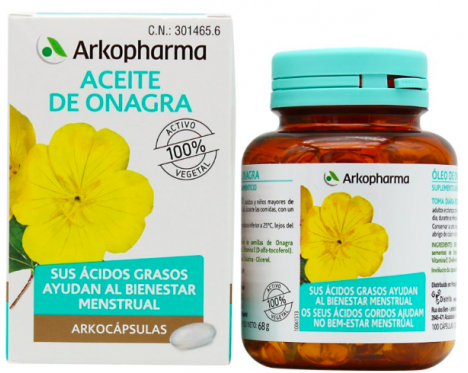 Pérolas de óleo de prímula Arkocapsules