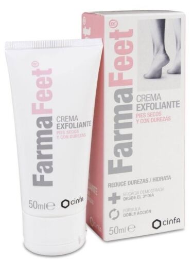 Creme Esfoliante para Pés Secos 50 ml