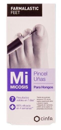 Escova de unhas para micose 4 ml