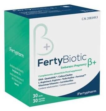 FertyBiotic Gravidez B+ 30 Doses