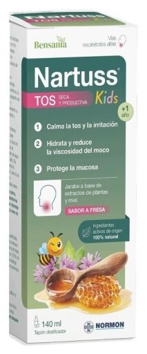 Nartuss Kids Tosse Seca e Produtiva 140 ml