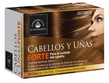 Cabelo e Unhas Forte 48 Cápsulas