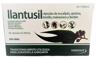 Llantusil 350 mg 48 cápsulas